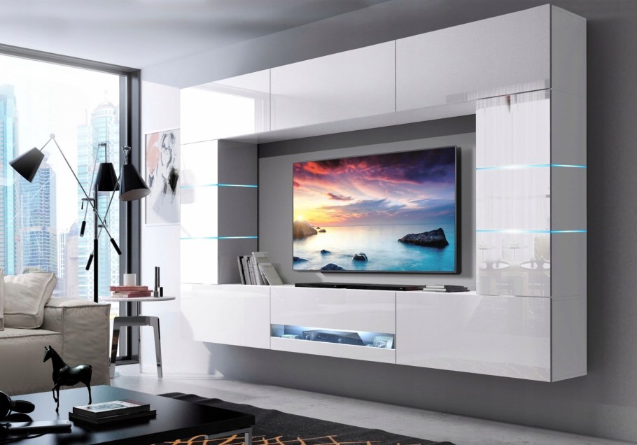 Глосс гостиная мебель