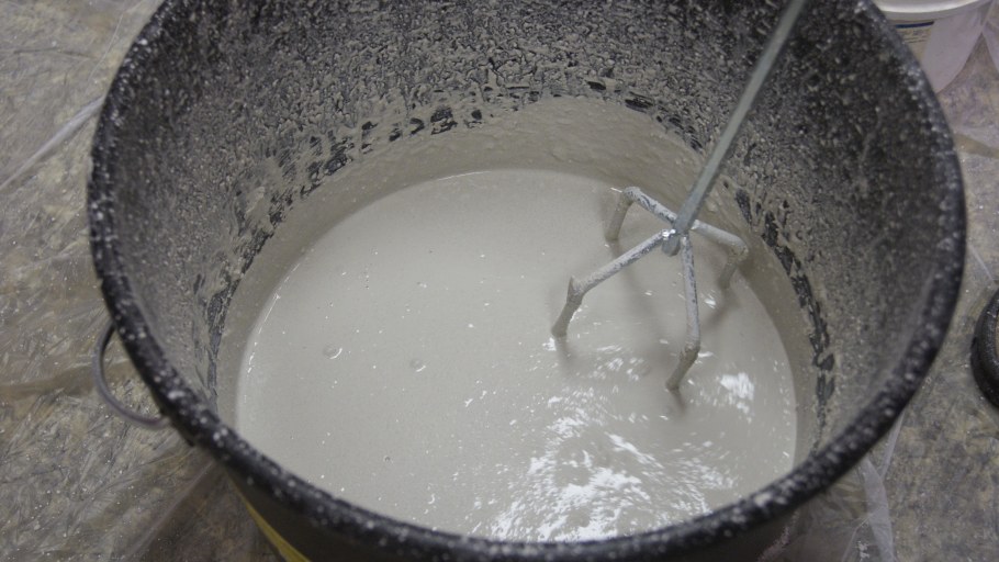 Гипсовый раствор для заливки в формочки