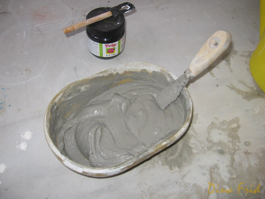 Цемент и ПВА