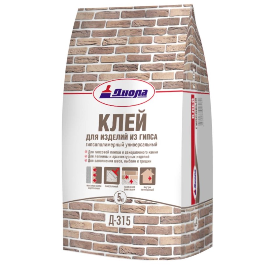 Клей для гипсовой плитки белый