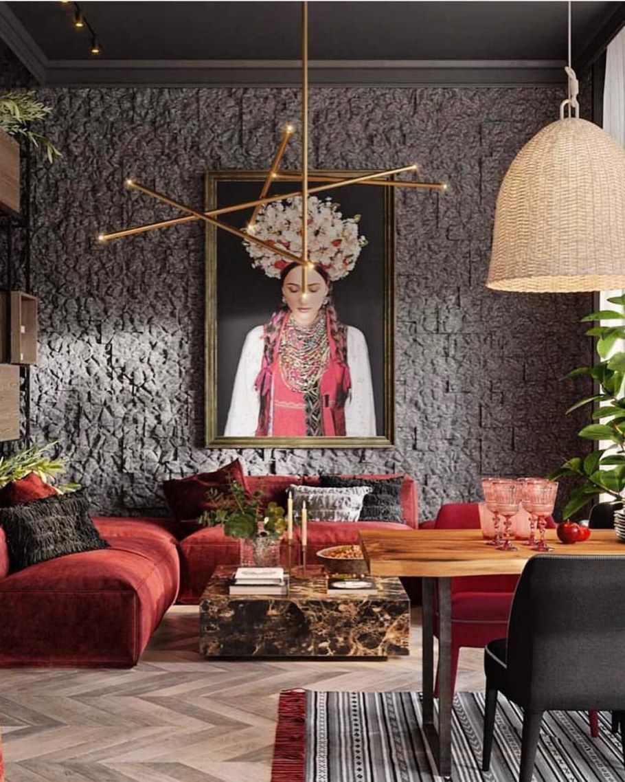 Стиль максимализм в интерьере