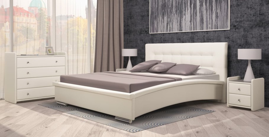 Кровать Арника Луиза 04пм (160х200) с подъемным механизмом