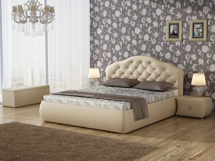 Кровать двуспальная Виктория 2000х1800