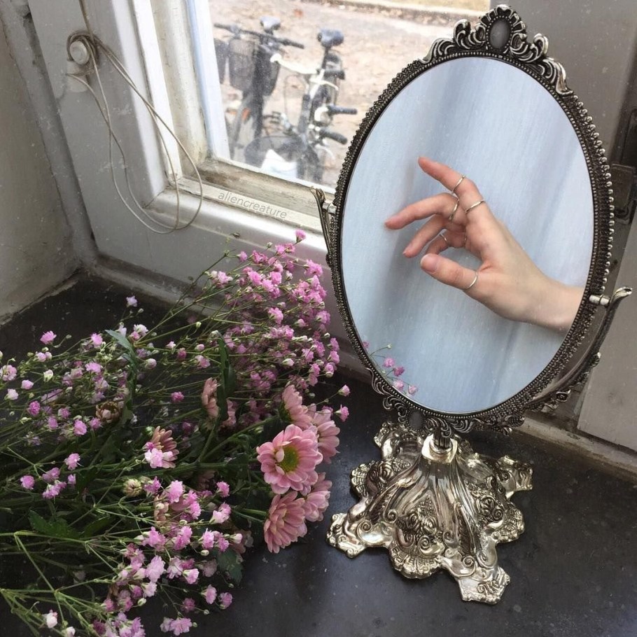 Фотосессия с зеркалом