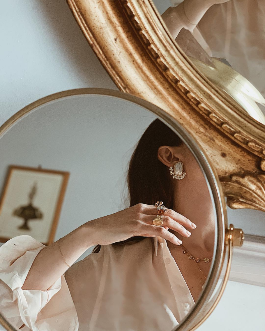 Фотосессия с зеркалом