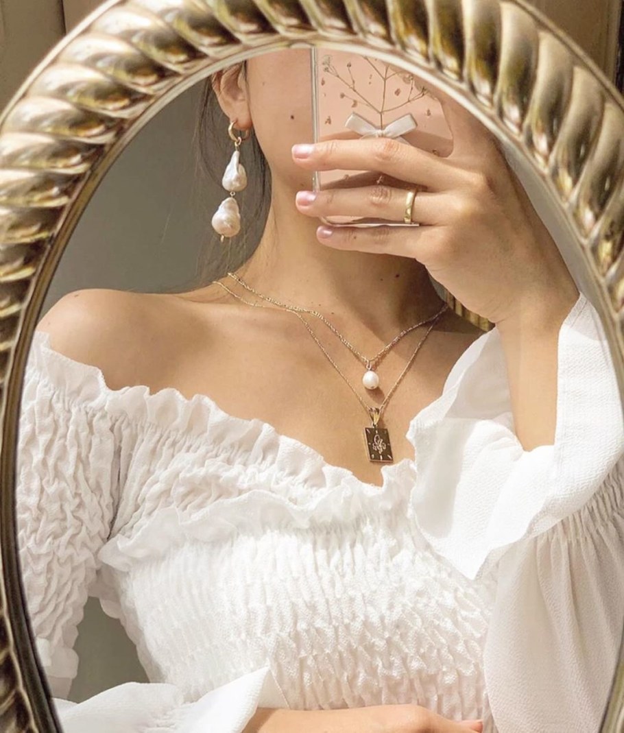 Фотосессия с зеркалом