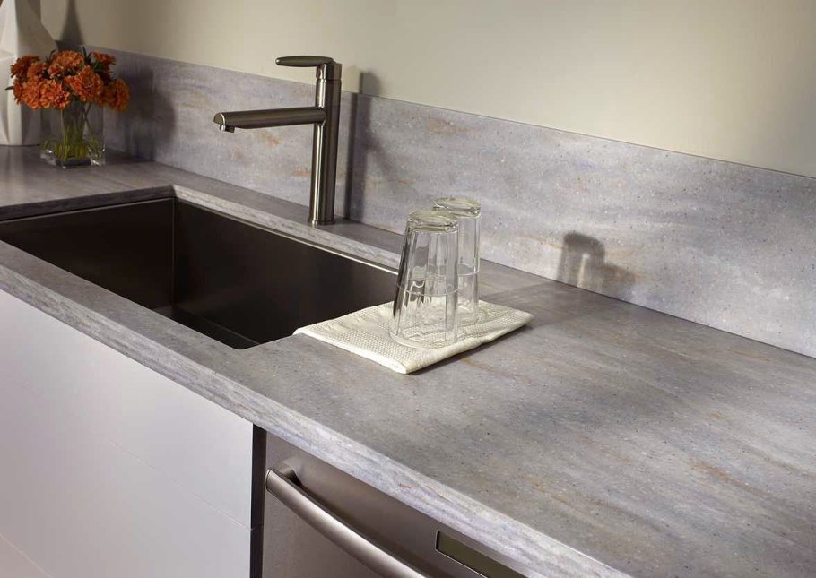 Corian Silver Linear