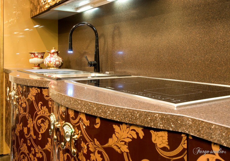 Столешница из жидкого камня