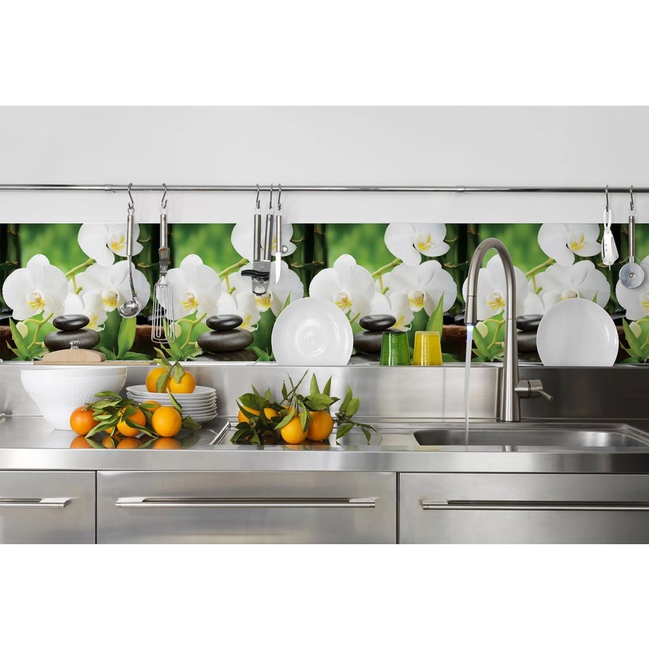 Фартук ПВХ 3000*600 Орхидея (АВС)