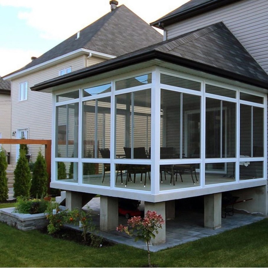 Rehau остекление веранды