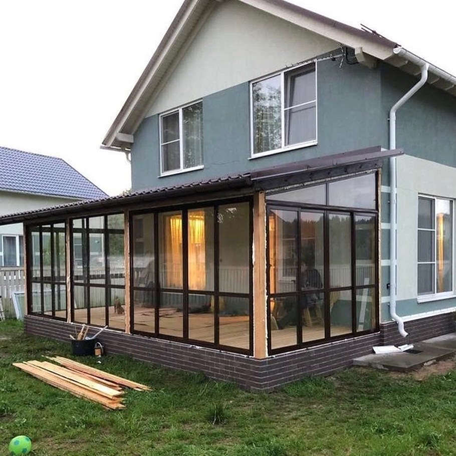 Остекление веранды