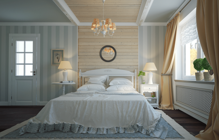 Спальня Прованс в интерьере