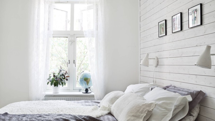 Белая вагонка в интерьере