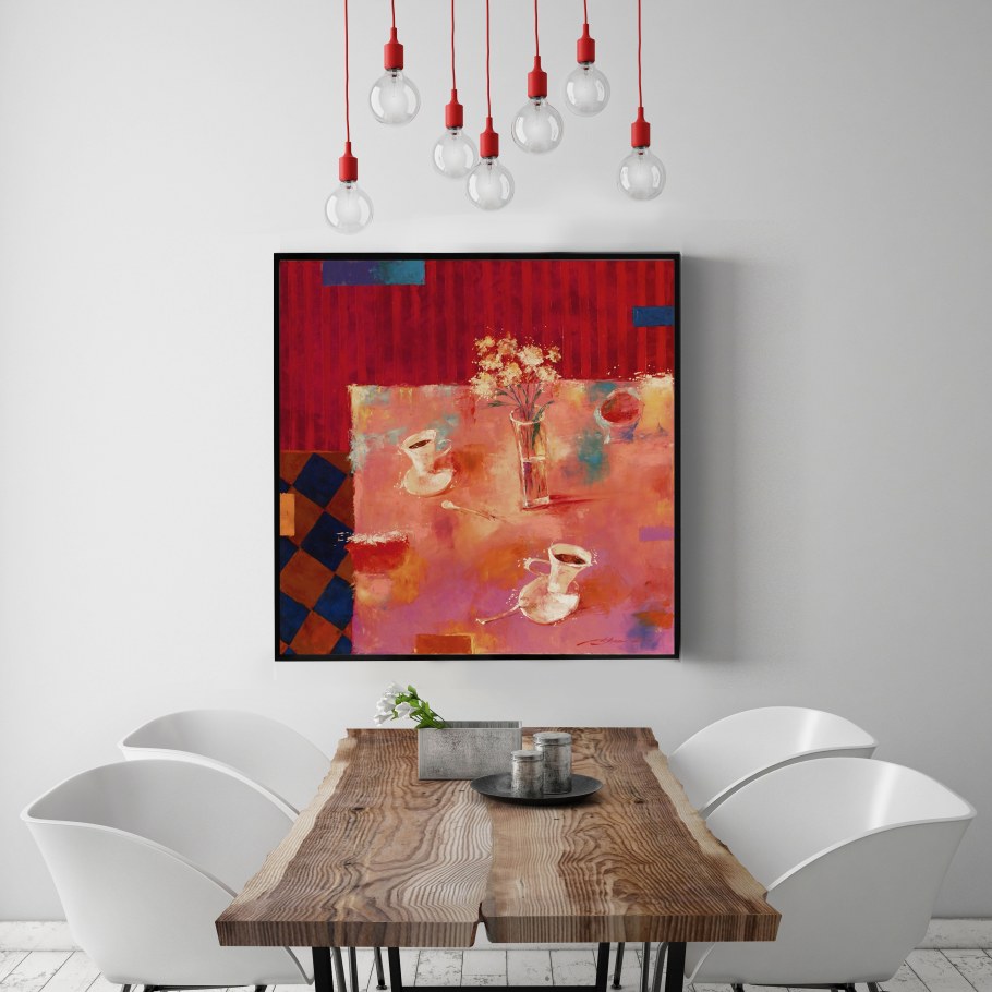 Визуализация картин в интерьере