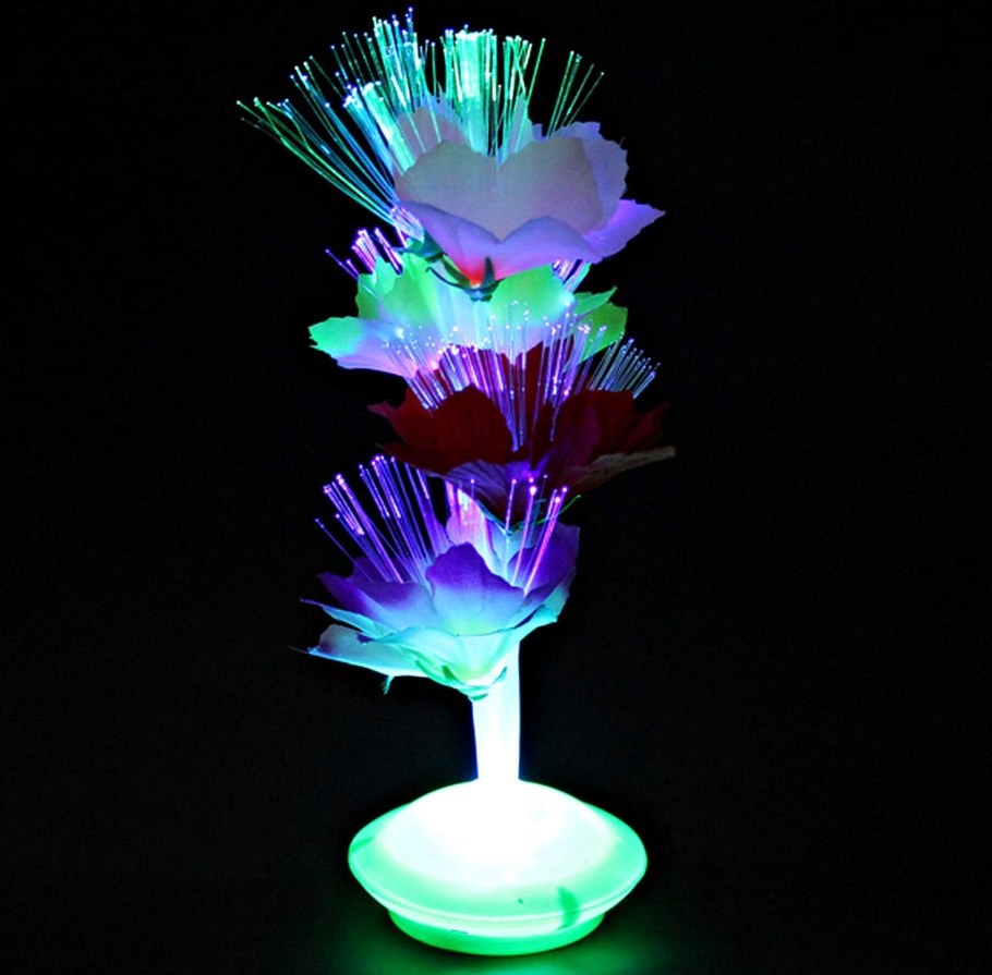 Светильник оптоволоконный "Галактика" 34х8х8 см