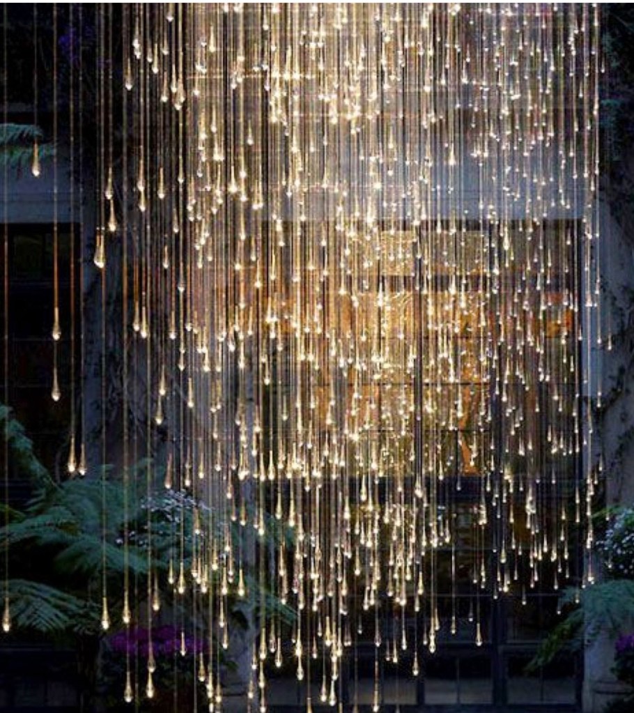 Занавеска из оптоволокна