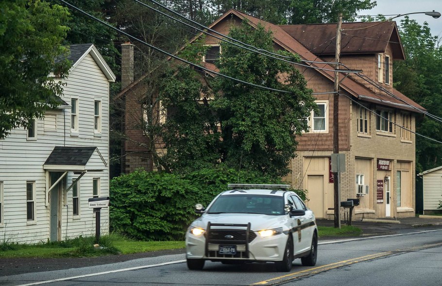 Захолустный городок в США
