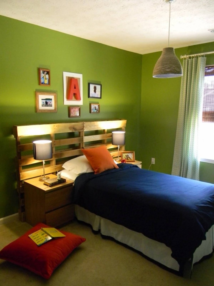 Цвет стен в комнате подростка