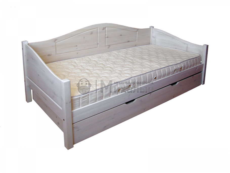 Кровать Любава с тремя спинками