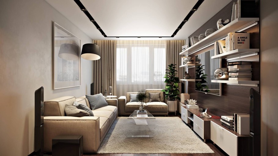 Интерьер гостиной