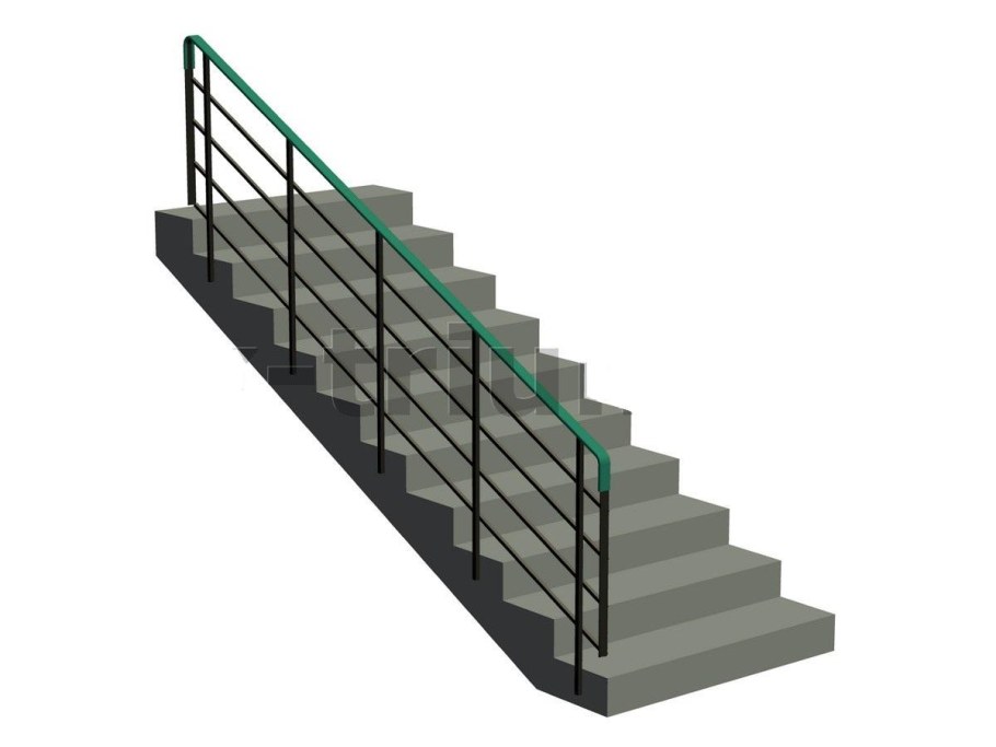 Ограждение лестничных маршей