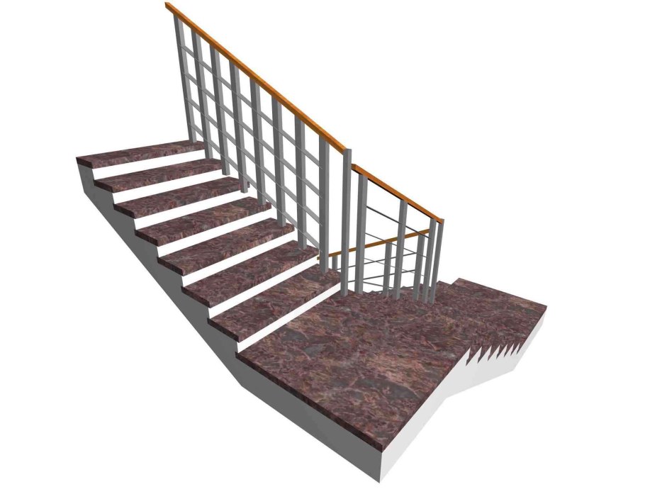 Наборная лестница жб 3 м