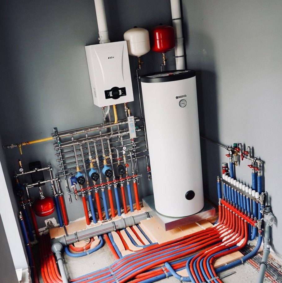 Система отопления и водоснабжения