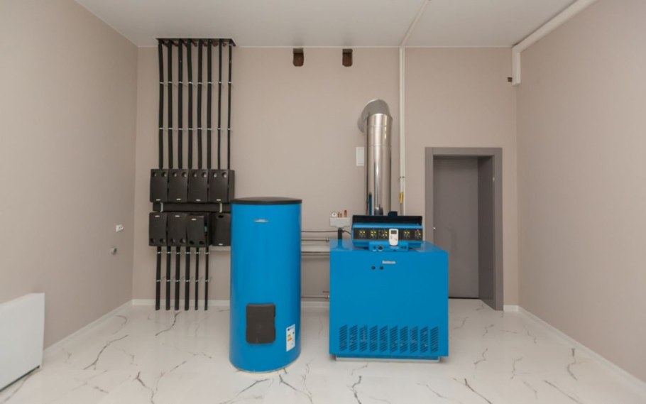 Отделка котельной