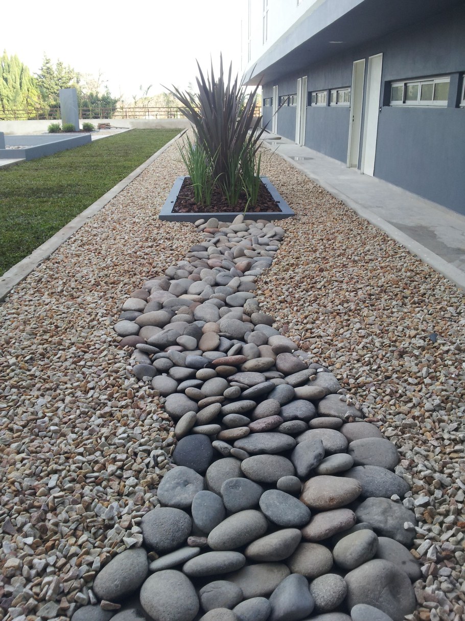 Гравийная отсыпка Речной гравий