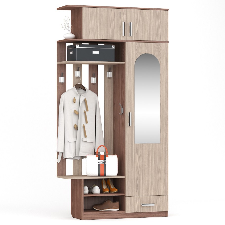 Прихожая п-3 ясень шимо