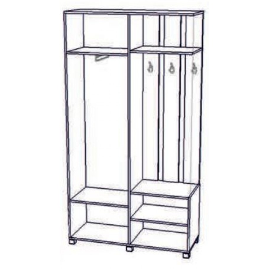 Прихожая Ларго ТЭКС