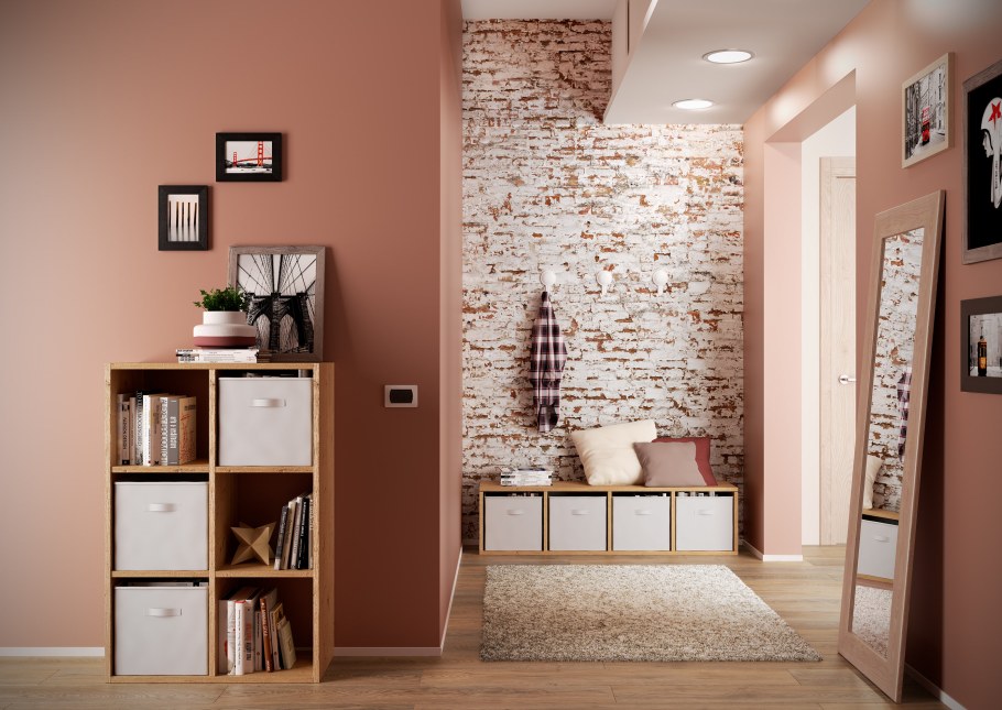 Варианты обоев для прихожей