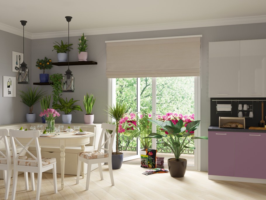 Интерьер кухонный Леруа