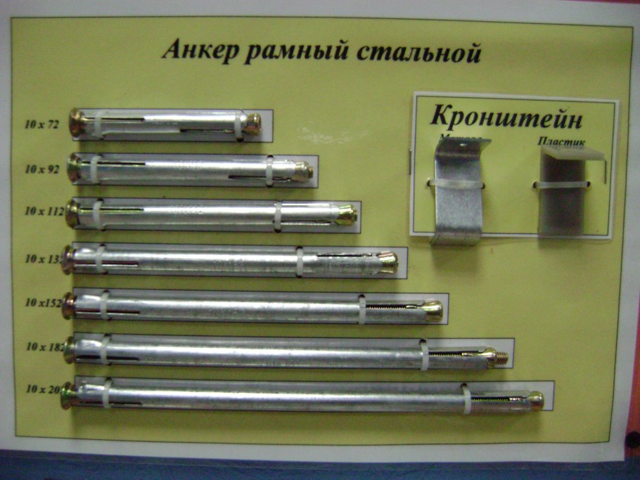 Анкер рамный 10х200