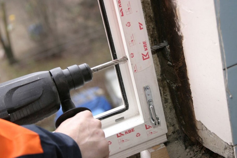 Монтаж окон ПВХ