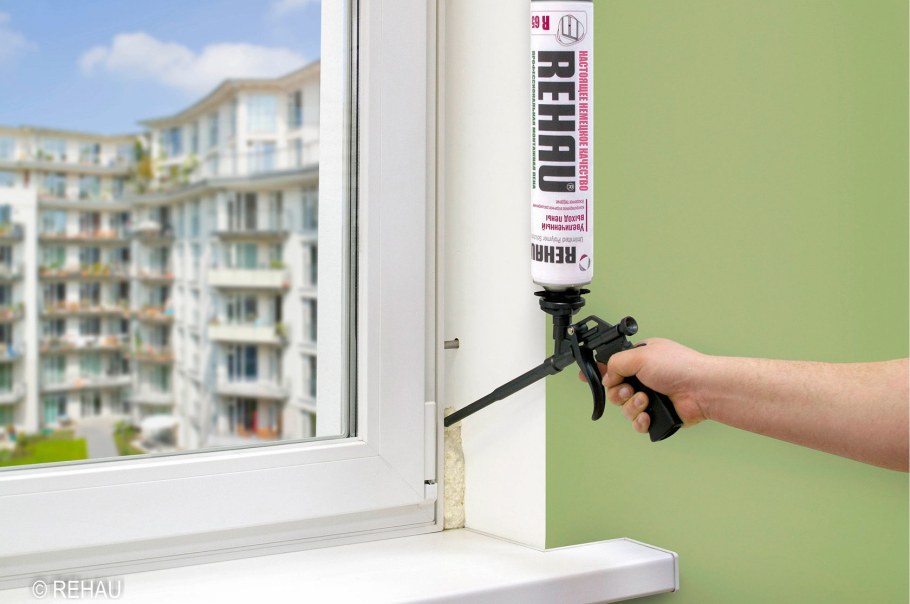 Rehau пена для окон