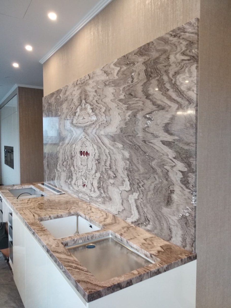 Столешница мрамор Бергамо 7031q