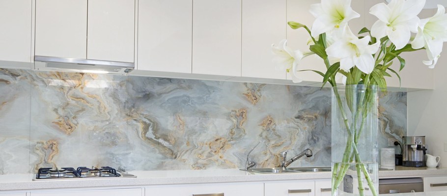 Стеновая панель мрамор Урано