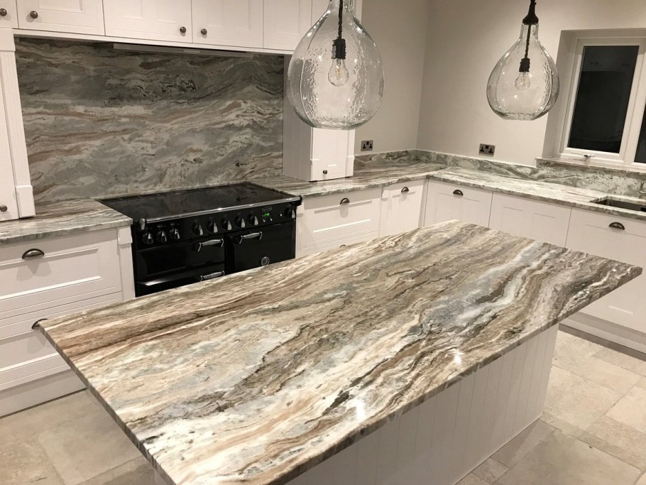 Мрамор фэнтези Браун