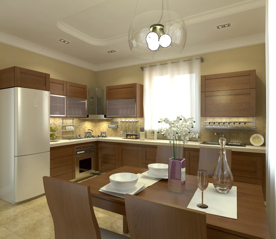 Кухня в частном доме