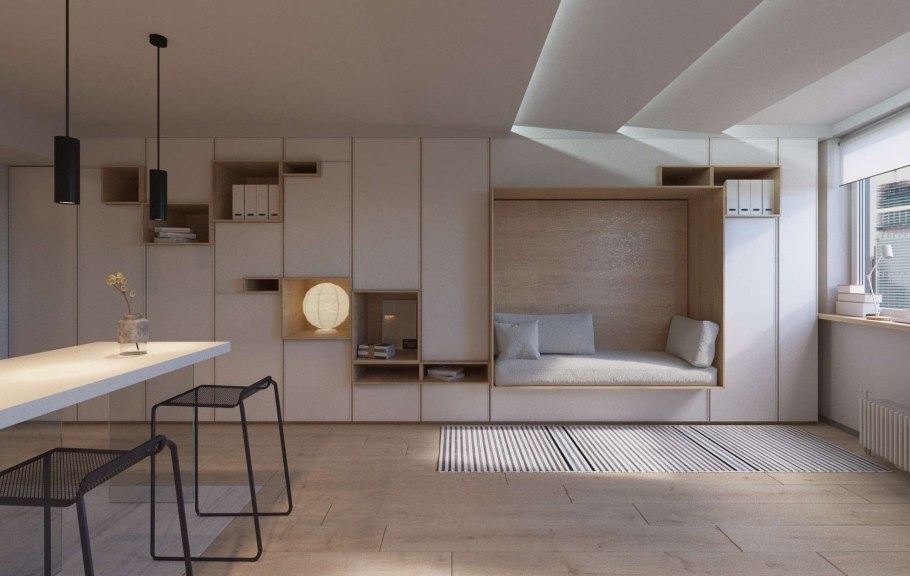 Квартира в стиле функционализм