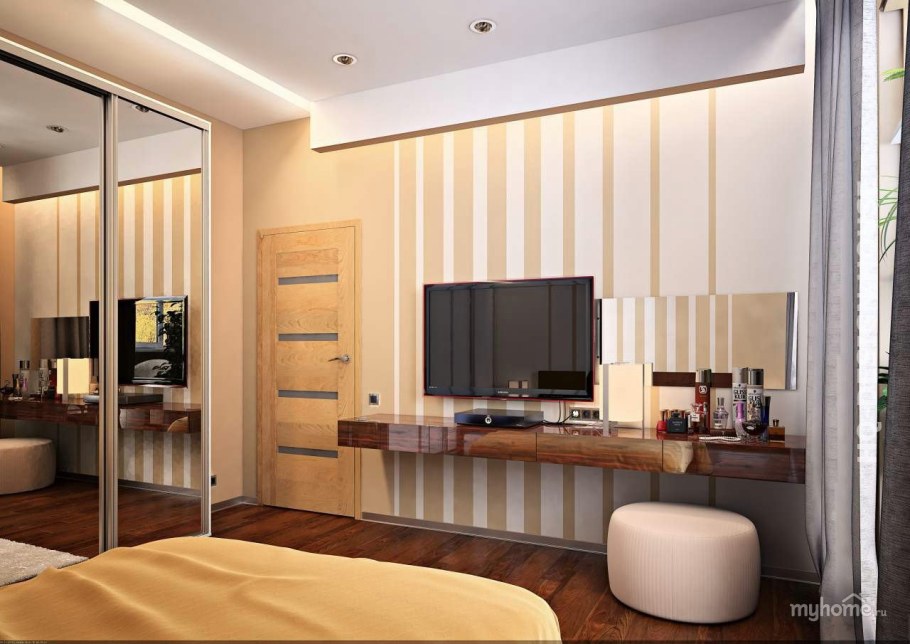 Функционализм интерьер спальня