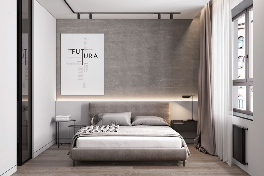 Спальная комната в стиле Минимализм
