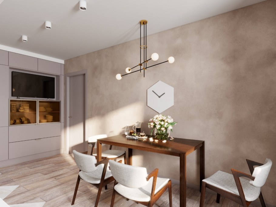 Функционализм в интерьере кухни