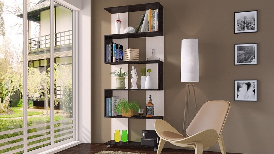 Стеллаж зигзаг ТРИЯ