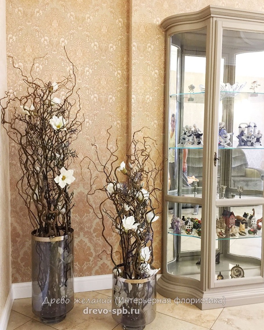 Искусственные цветы для декора