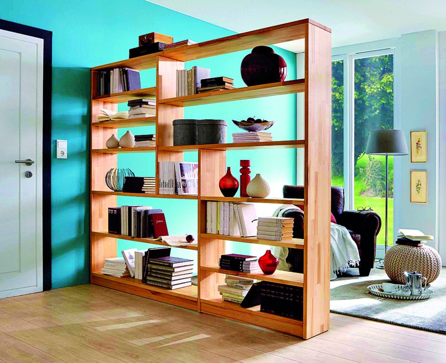 Перегородка с полками