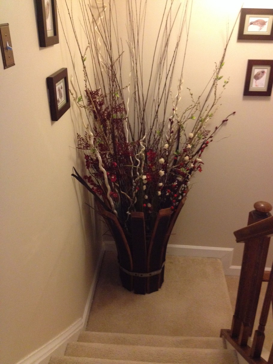 Цветы в напольную вазу