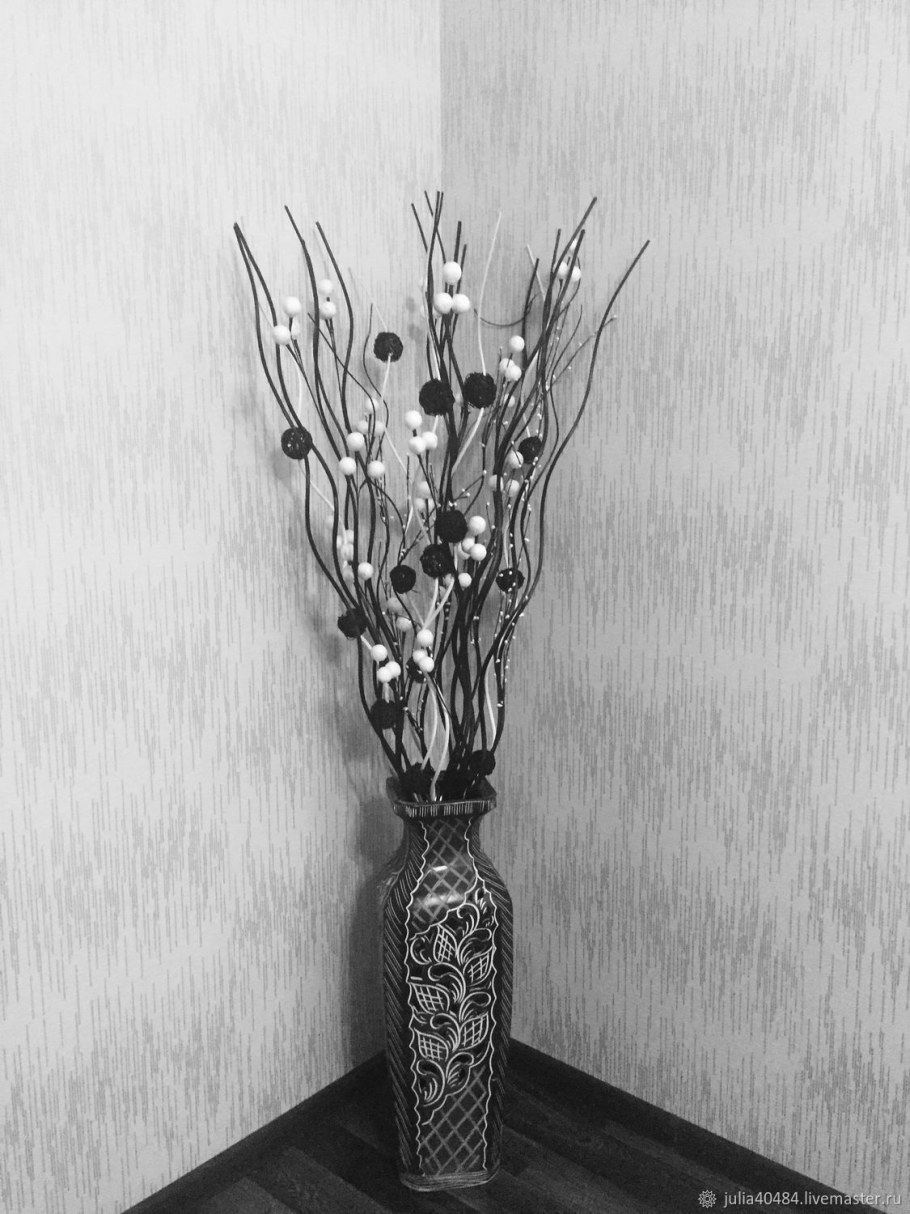 Ветки для напольной вазы