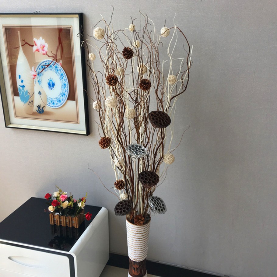 Декоративные сухие ветки для интерьера